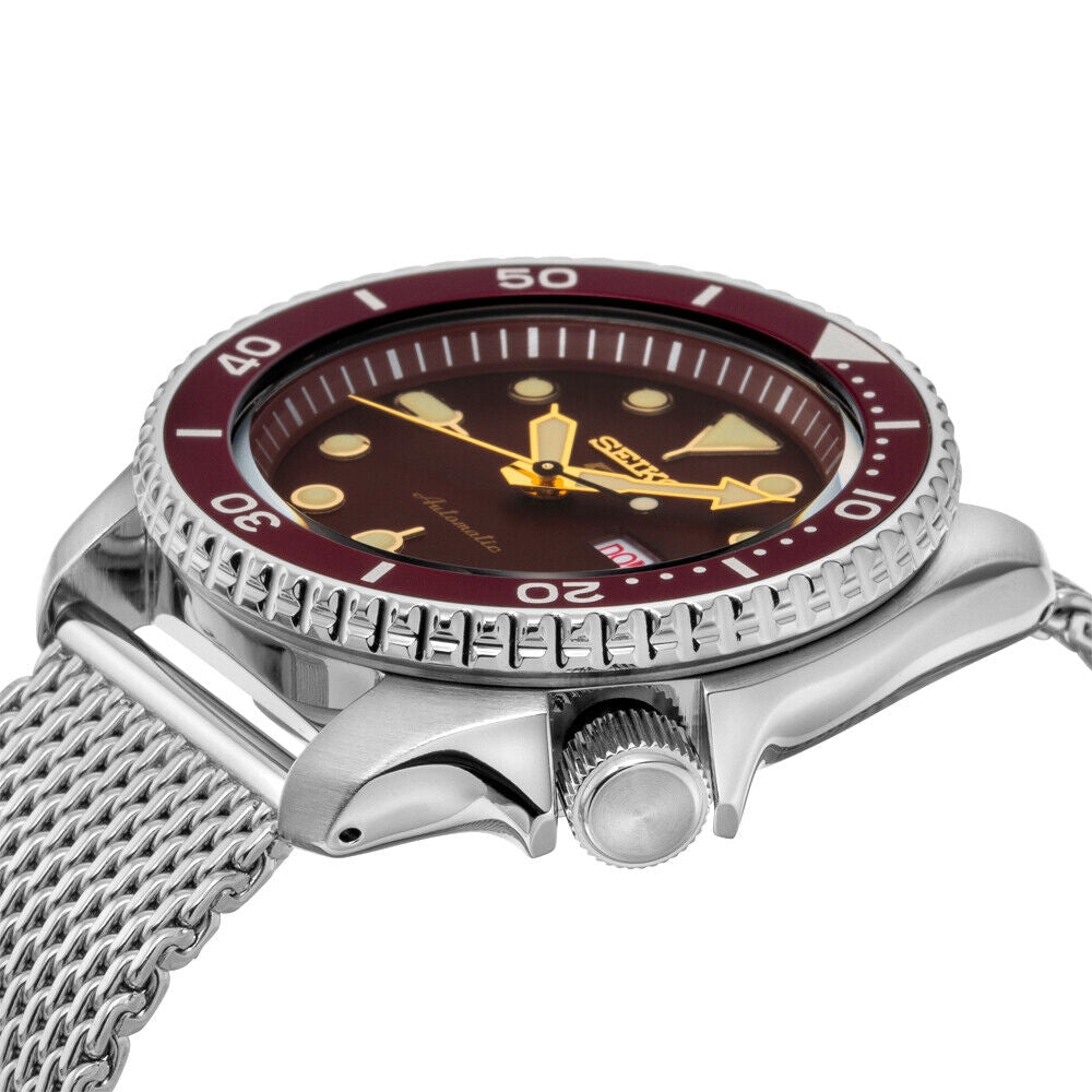 Seiko 5 SRPD69K1 - Red Dial Automatic Watch - Time Horizon