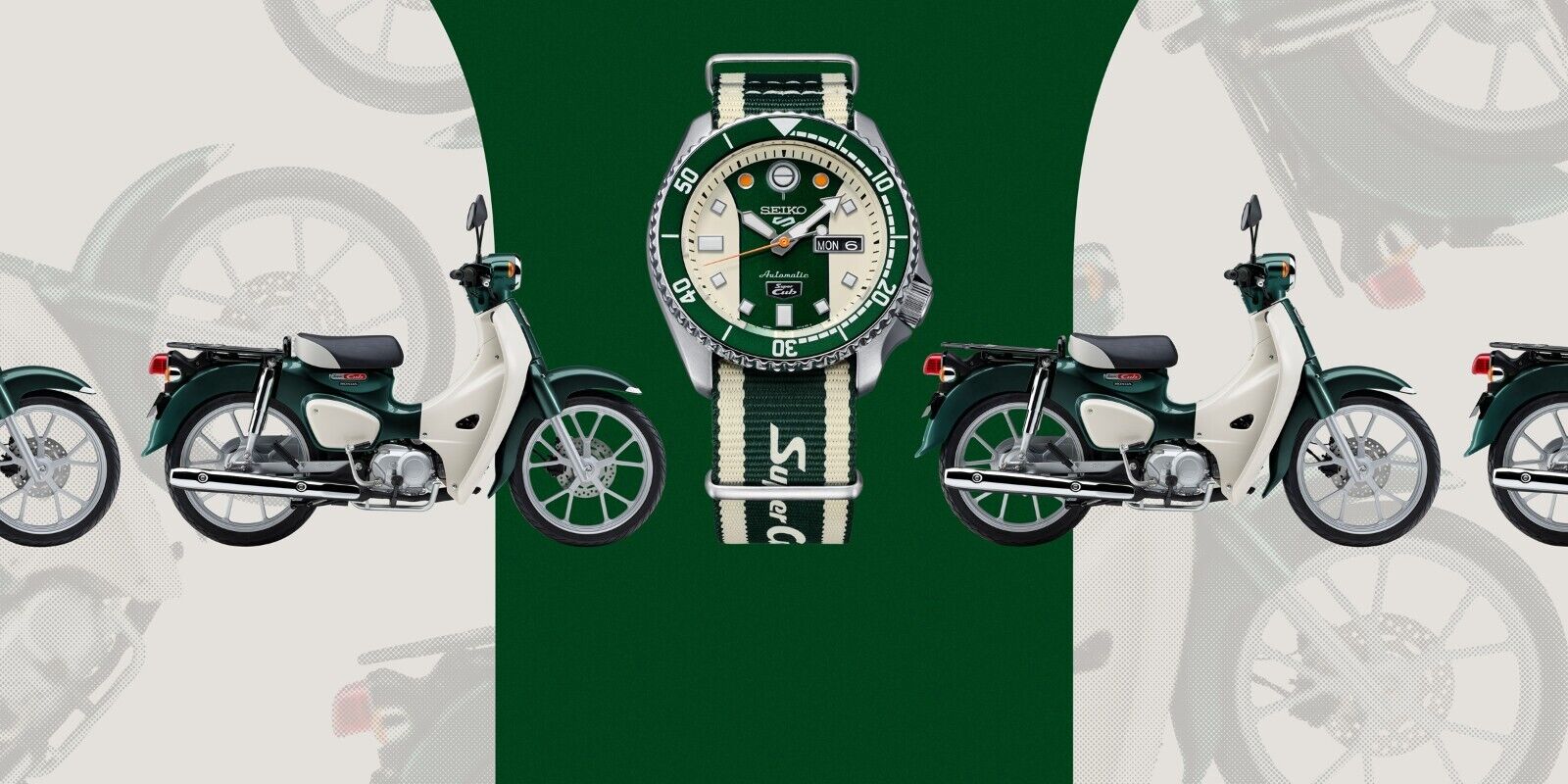 Seiko 5 Sports Honda Super Cub Limited Edition SRPJ49K1