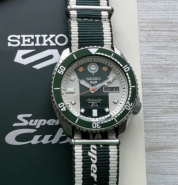 Seiko 5 Sports Honda Super Cub Limited Edition SRPJ49K1