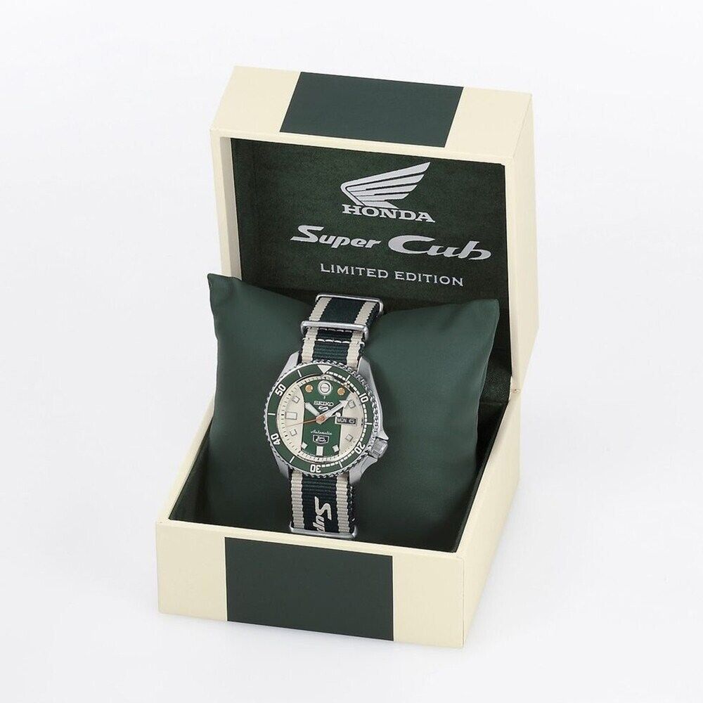 Seiko 5 Sports Honda Super Cub Limited Edition SRPJ49K1