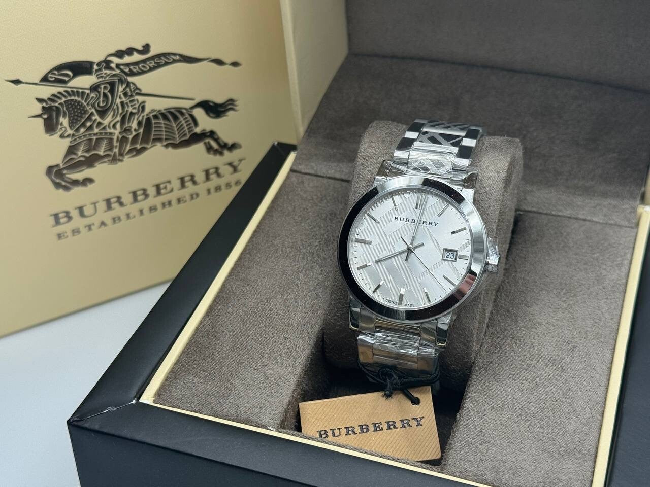 Burberry BU9037 Stainless Steel Watch for Men | Time Horizon