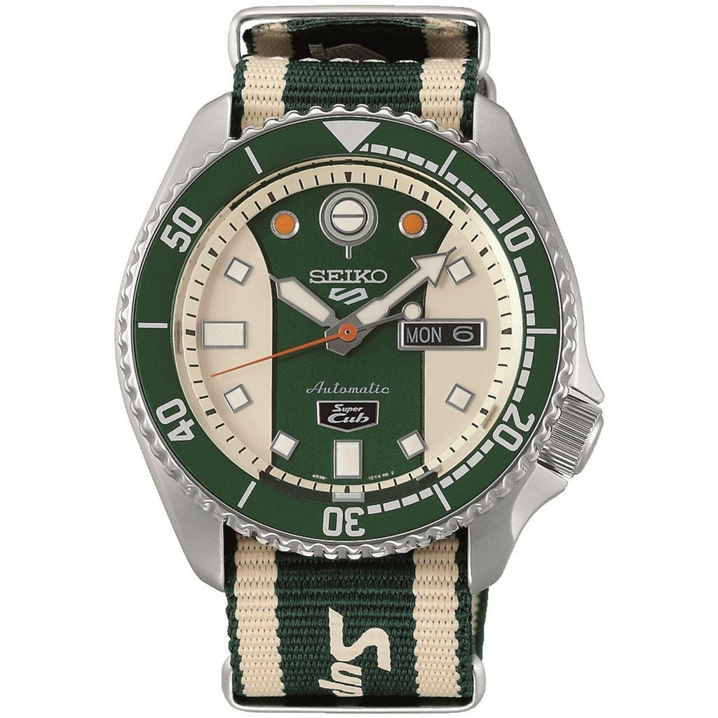 Seiko 5 Sports Honda Super Cub Limited Edition SRPJ49K1