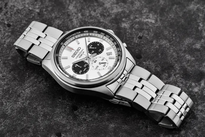 Seiko Chronograph SSB425P1 "Panda" Men’s Quartz Watch