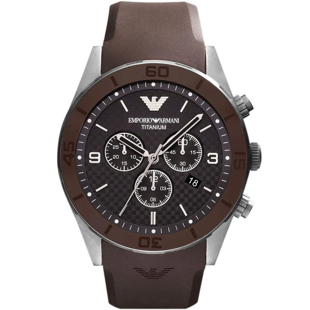 Emporio Armani Sportivo AR9501 - Titanium Chronograph Watch