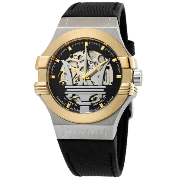 Maserati Potenza Automatic Skeleton Dial Men's Watch R8821108037