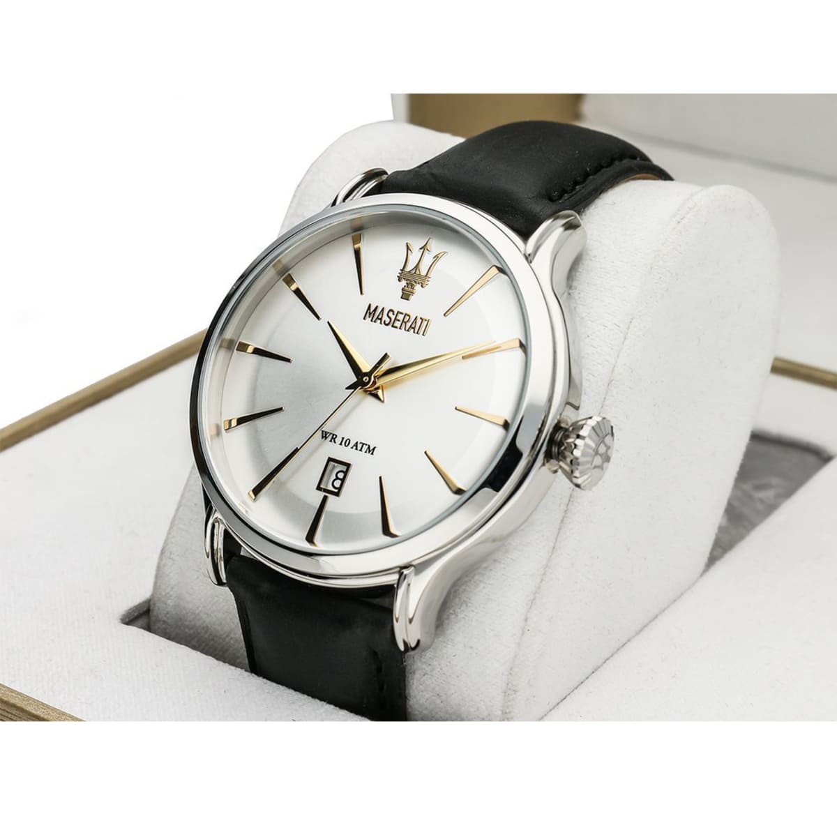 R8851118002 Maserati Epoca Watch - Leather Strap Elegance