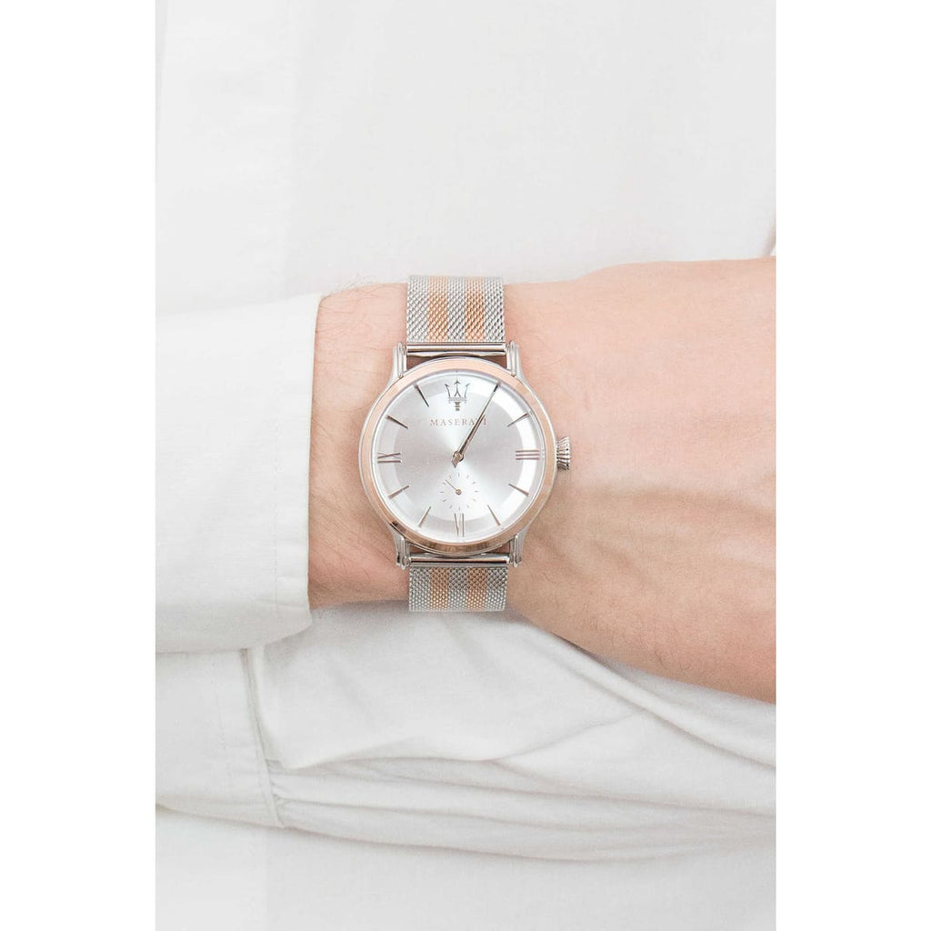 R8853118005 Maserati Epoca - Two-Tone Mesh Men’s Watch