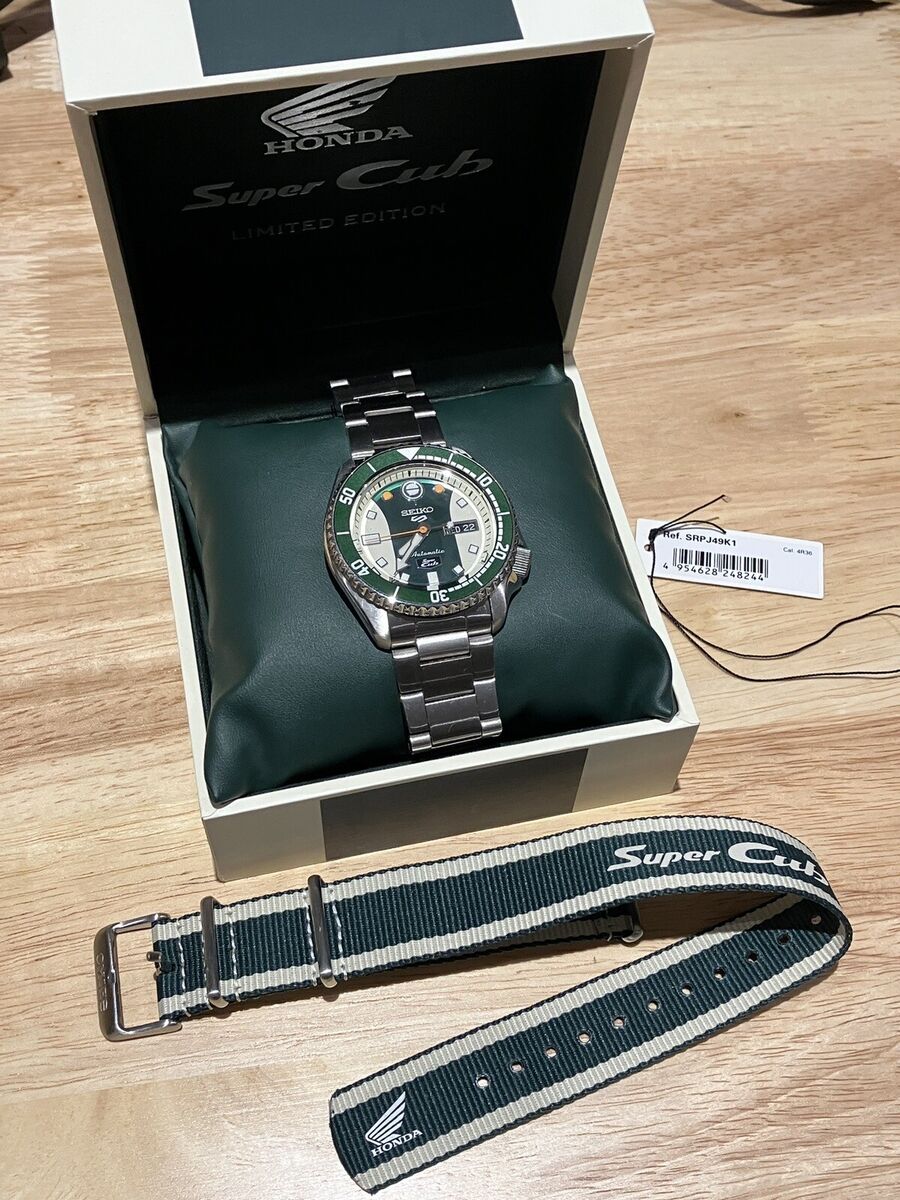 Seiko 5 Sports Honda Super Cub Limited Edition SRPJ49K1