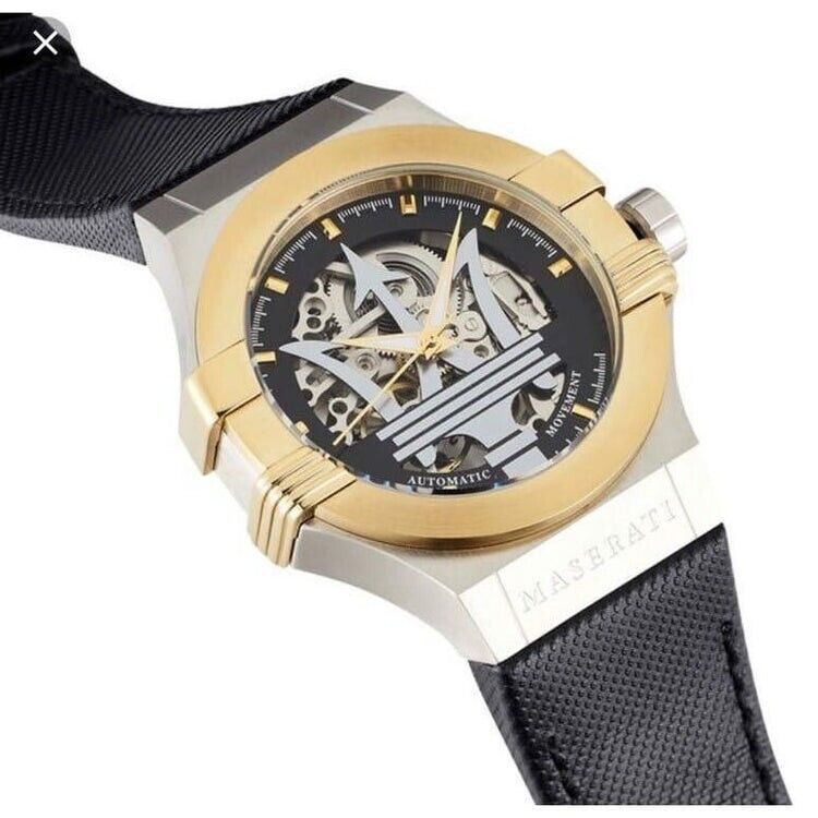 Maserati Potenza Automatic Skeleton Dial Men's Watch R8821108037