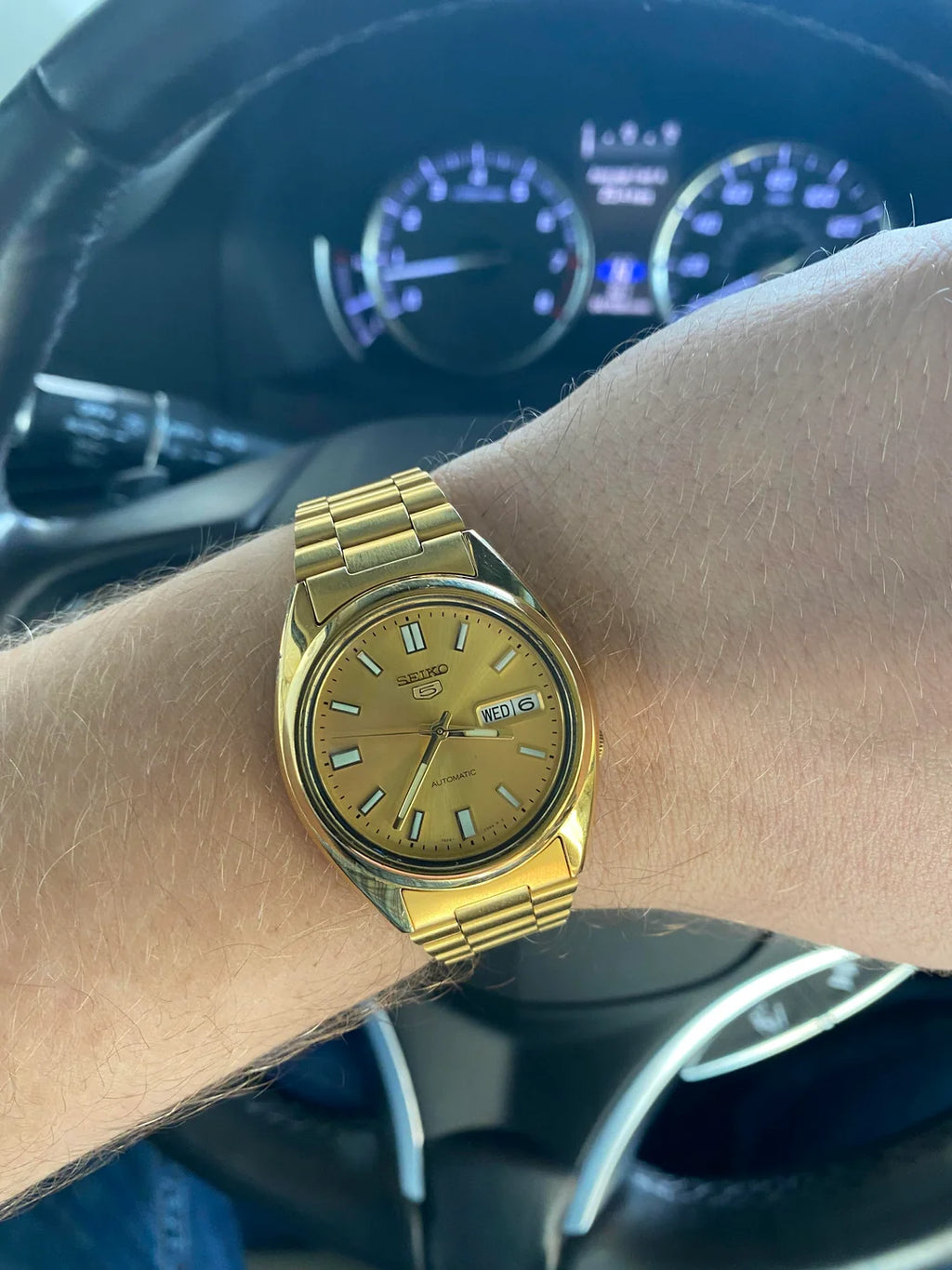 Seiko 5 SNXS80K1 Gold Automatic Men’s Watch